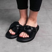 Шлепанцы женские Fashion Jiji 3692 40 размер 25,5 см Черный Київ