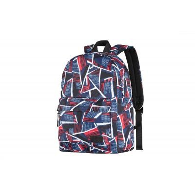 Рюкзак для ноутбука 2E 13" TeensPack Absrtraction, red-blue (2E-BPT6114RB) Київ - изображение 1