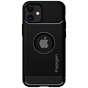 Чехол для моб. телефона Spigen iPhone 12 mini Rugged Armor, Matte Black (ACS01743) Київ