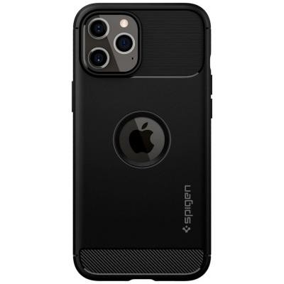 Чехол для моб. телефона Spigen iPhone 12 / 12 Pro Rugged Armor, Matte Black (ACS01700) Киев - изображение 1