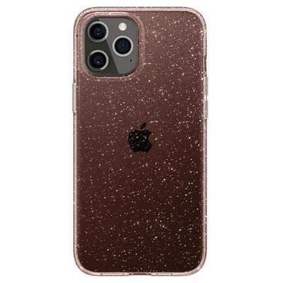 Чехол для моб. телефона Spigen iPhone 12 / 12 Pro Liquid Crystal Glitter, Rose Quartz (ACS01699) Київ - изображение 1