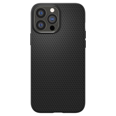 Чехол для моб. телефона Spigen Spigen Apple iPhone 13 Pro Max Liquid Air, Matte Black (ACS03201) Київ - изображение 1