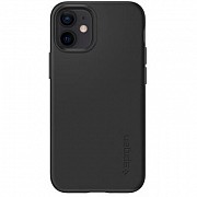 Чехол для моб. телефона Spigen iPhone 12 mini Case Thin Fit, Black (ACS01739) Київ
