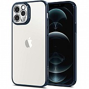 Чехол для моб. телефона Spigen Spigen Apple iPhone 12 / 12 Pro Optik Crystal, Chrome Pacifi (ACS0275 Київ