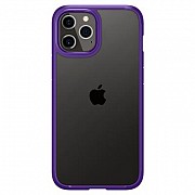 Чехол для моб. телефона Spigen iPhone 12 Crystal Hybrid, Hydrangea Purple (ACS01478) Київ