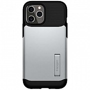 Чехол для моб. телефона Spigen iPhone 12 Pro Max Slim Armor, Satin Silver (ACS01482) Киев