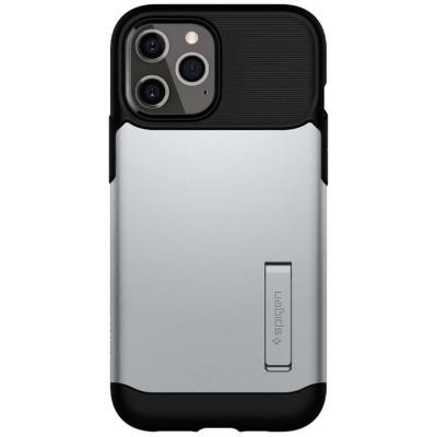 Чехол для моб. телефона Spigen iPhone 12 Pro Max Slim Armor, Satin Silver (ACS01482) Киев - изображение 1