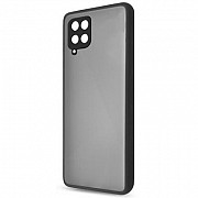 Чехол для моб. телефона MakeFuture Samsung A12 Frame (Matte PC+TPU) Black (MCMF-SA12BK) Київ