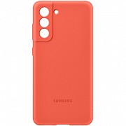 Чехол для моб. телефона Samsung Silicone Cover Galaxy S21 FE (G990) Coral (EF-PG990TPEGRU) Киев