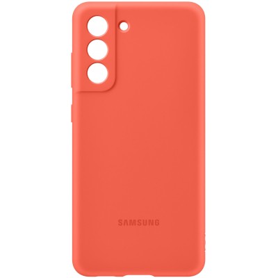 Чехол для моб. телефона Samsung Silicone Cover Galaxy S21 FE (G990) Coral (EF-PG990TPEGRU) Киев - изображение 1