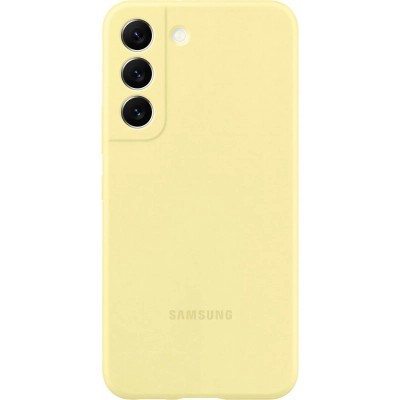 Чехол для моб. телефона Samsung Silicone Cover Galaxy S22 Butter Yellow (EF-PS901TYEGRU) Киев - изображение 1