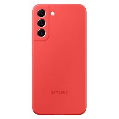 Чехол для моб. телефона Samsung Silicone Cover Galaxy S22 Plus Glow Red (EF-PS906TPEGRU) Київ - изображение 1