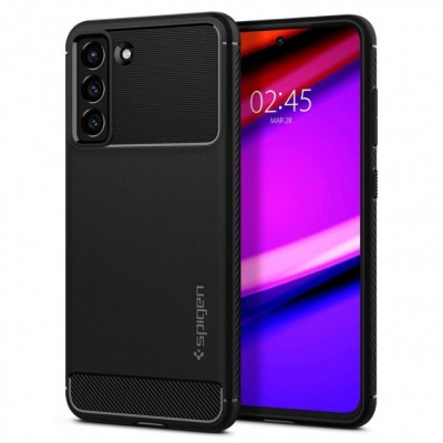 Чехол для моб. телефона Spigen Samsung Galaxy S21 FE Rugged Armor, Matte Black (ACS03049) Київ - изображение 1