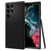 Чехол для моб. телефона Spigen Samsung Galaxy S22 Ultra Liquid Air Matte Black (ACS03915) Киев