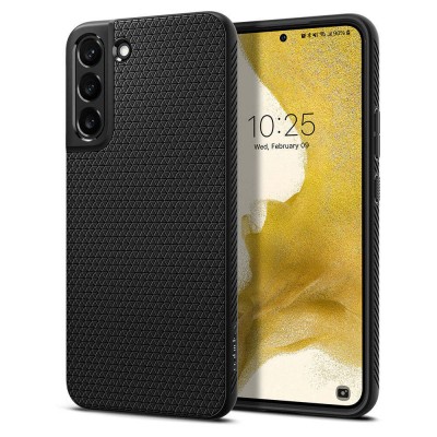 Чехол для моб. телефона Spigen Samsung Galaxy S22+ Liquid Air, Matte Black (ACS03953) Київ - изображение 1