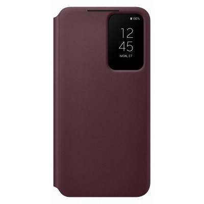 Чехол для моб. телефона Samsung Smart Clear View Cover Galaxy S22 Burgundy (EF-ZS901CEEGRU) Киев - изображение 1