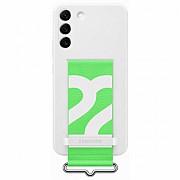 Чехол для моб. телефона Samsung Silicone with Strap Cover Galaxy S22 Plus White (EF-GS906TWEGRU) Київ