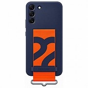 Чехол для моб. телефона Samsung Silicone with Strap Cover Galaxy S22 Plus Navy (EF-GS906TNEGRU) Київ
