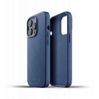 Чехол для моб. телефона Mujjo Apple iPhone 13 Pro Full Leather, Monaco Blue (MUJJO-CL-015-BL) Київ - изображение 1