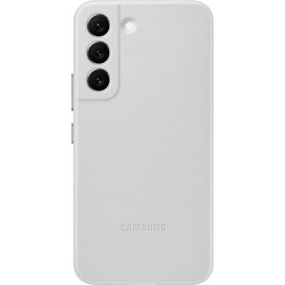 Чехол для моб. телефона Samsung Leather Cover Galaxy S22 Light Gray (EF-VS901LJEGRU) Киев - изображение 1