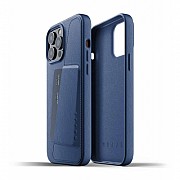 Чехол для моб. телефона Mujjo Apple iPhone 13 Pro Max Wallet Full Leather, Monaco Blue (MUJJO-CL-018 Киев