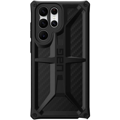 Чехол для моб. телефона Uag Samsung Galaxy S22 Ultra Monarch, Carbon Fiber (213441114242) Киев - изображение 1