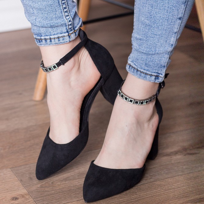 Туфли женские Fashion Zada 2790 40 размер 25,5 см Черный Киев - изображение 1