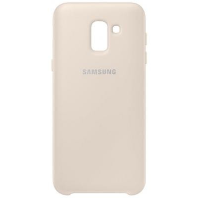 Чехол для моб. телефона Samsung Galaxy J6 (J600) Dual Layer Cover Gold (EF-PJ600CFEGRU) Киев - изображение 1