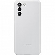 Чехол для моб. телефона Samsung Silicone Cover Samsung Galaxy S21 Light Gray (EF-PG991TJEGRU) Київ