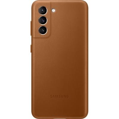 Чехол для моб. телефона Samsung Leather Cover Samsung Galaxy S21 Brown (EF-VG991LAEGRU) Київ - изображение 1