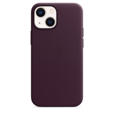 Чехол для моб. телефона Apple iPhone 13 mini Leather Case with MagSafe - Dark Cherry, Mode (MM0G3ZE/ Киев - изображение 1