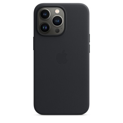 Чехол для моб. телефона Apple iPhone 13 Pro Leather Case with MagSafe - Midnight, Model A2 (MM1H3ZE/ Киев - изображение 1