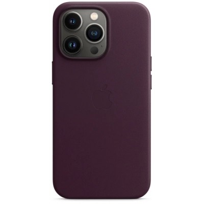 Чехол для моб. телефона Apple iPhone 13 Pro Leather Case with MagSafe - Dark Cherry, Model (MM1A3ZE/ Киев - изображение 1