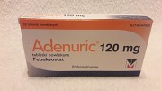 Adenuric Аденурік Аденурик 120 мг на 28 шт від подагри Львов