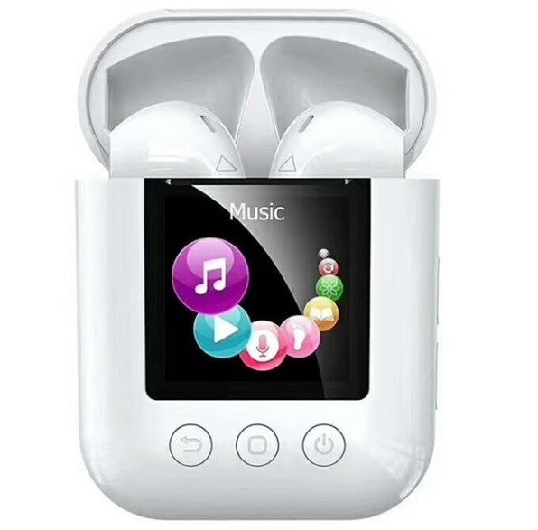 Наушники беспроводные Bluetooth REMAX Digital Player TWS-19, белые Киев - изображение 1