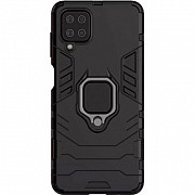 Чехол для моб. телефона Drobak Ring Case with Magnetic для Samsung Galaxy A12 Black (707041) Киев