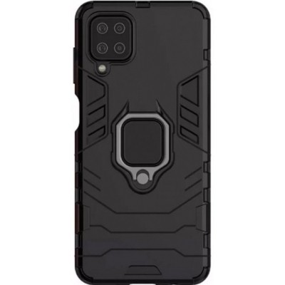 Чехол для моб. телефона Drobak Ring Case with Magnetic для Samsung Galaxy A12 Black (707041) Киев - изображение 1