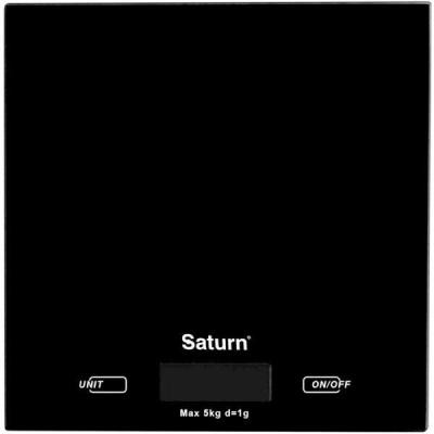Весы кухонные Saturn ST-KS7810 black Киев - изображение 1