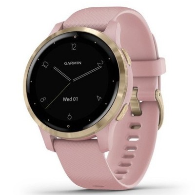 Смарт-часы Garmin vivoactive 4S, Dust Rose/Light Gold (010-02172-33) Київ - изображение 1