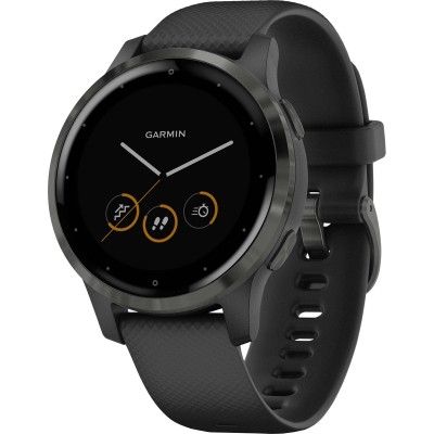 Смарт-часы Garmin vivoactive 4S, Black/Slate, GPS (010-02172-13) Київ - изображение 1