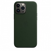 Чехол для моб. телефона Apple iPhone 13 Pro Max Leather Case with MagSafe - Sequoia Green, (MM1Q3ZE/ Киев