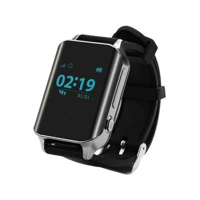 Смарт-часы GoGPS М01 Chrome Телефон-часы с GPS треккером (M01CH) Київ - изображение 1