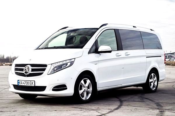 261 Mercedes V class белый прокат аренда на свадьбу Київ - изображение 1