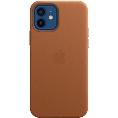 Чехол для моб. телефона Apple iPhone 12 | 12 Pro Leather Case with MagSafe - Saddle Brown (MHKF3ZE/A Київ - изображение 1