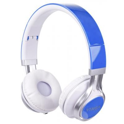 Наушники Vinga HSM040 White/Blue (HSM040WB) Киев - изображение 1