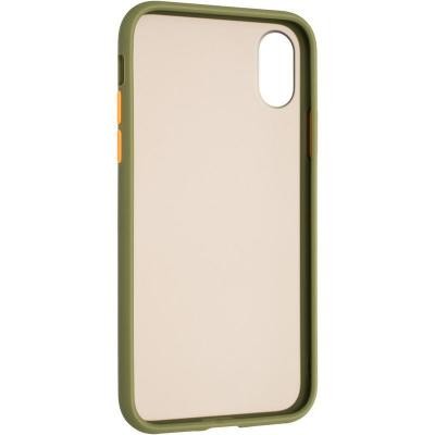 Чехол для моб. телефона Gelius Bumper Mat Case for iPhone X/XS Green (00000080165) Киев - изображение 1