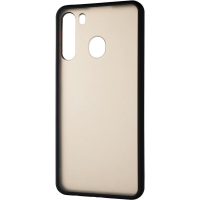 Чехол для моб. телефона Gelius Bumper Mat Case for Samsung A215 (A21) Black (00000079431) Киев - изображение 1