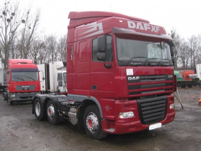 DAF XF105.460 E5 по запчастям 2008 г/в Двигатель 460л/с EURO5 КПП 12AS Луцк - изображение 1