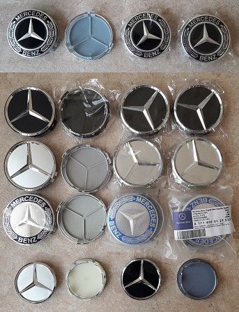 Колпачки (заглушки) в диски Mercedes Мерседес Киев - изображение 1
