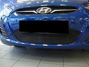 Продам решетки сетка бампера Hyundai Accent (серебро, черная) Днепр